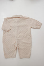 Corduroy Polka dots jumpsuit