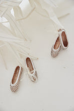 Ballet shoes gold bead