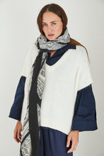 Mamapapa paris cream scarf
