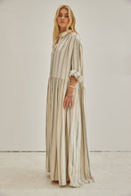 mamapapa - aimee long dress stripes cotton