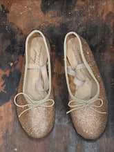 anniel - kids gold glitter ballet
