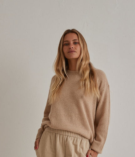 CT plage alpaca beige sweater