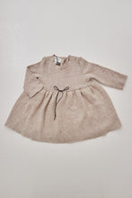 Pequeno baby soft knit dress beige