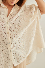 Bello broderie cotton blouse