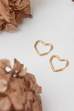 heart earrings