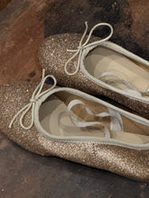 anniel - kids gold glitter ballet