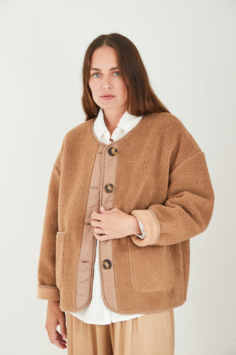mamapapa Eliott camel jacket