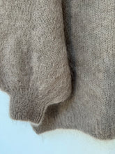 KINDER Mohair brun jumper