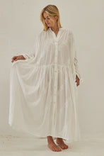 mamapapa - aimee long dress broderie