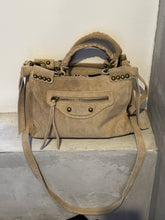 Suede bag