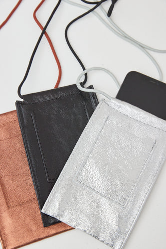 mamapapa - leather phone pouch