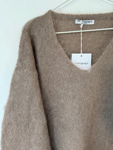 KINDER Mohair brun jumper