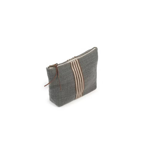 Libeco Jasper charcoal pouch