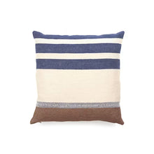 Libeco -  Marina stripe indigo pillow cover