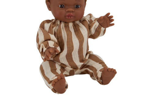 Sacha Doll with stripe jumpsuit