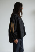 V De Vinster - Ocean black blouse