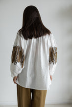 V De Vinster - Ocean white blouse