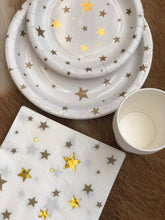 Gold star disposable paper cutlery
