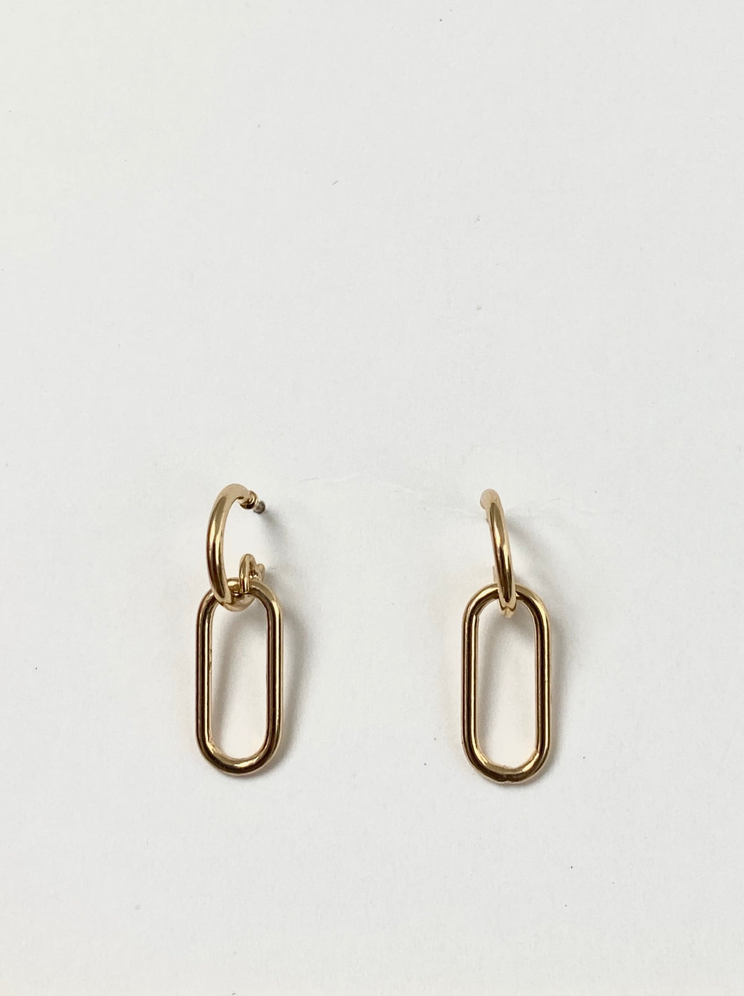 Hoops attached earrings