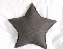 numero 74 - small polka dot charcoal cushion