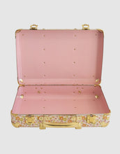 Vintage style carry suitcase