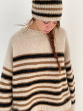 Pomandere - sweater earthy stripe