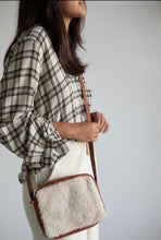 La Benjamine - Camel moumout leather bag