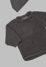 Bonet bonet - Chocolate brown chunky cotton knit