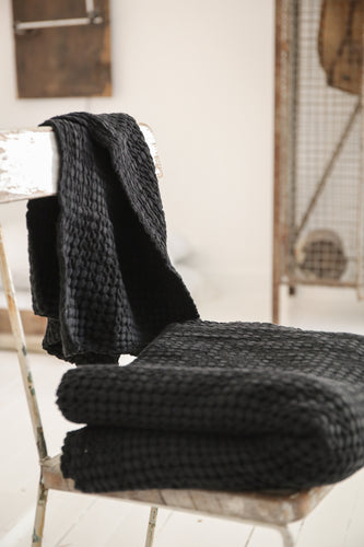Autumn - Set of two black towels