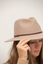 Sand felt hat