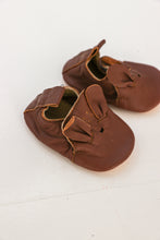 Mouflette leather bambi brown shoes