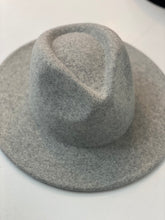 Light grey felt hat