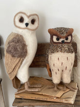 Glitter brown and cream Owl