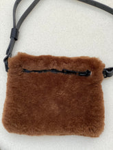 Small rectangle fur bag