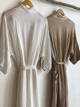 Linen robe