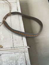Grey and copper string bracelet