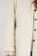 Quilted cream Jacket