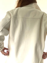 oversize Shirt jacket off white