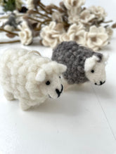 felt sheep cream or grey