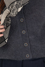 Leon and Harper - Nougat charcoal cardigan