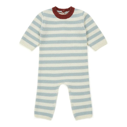 Bonton - Knit baby jumpsuit