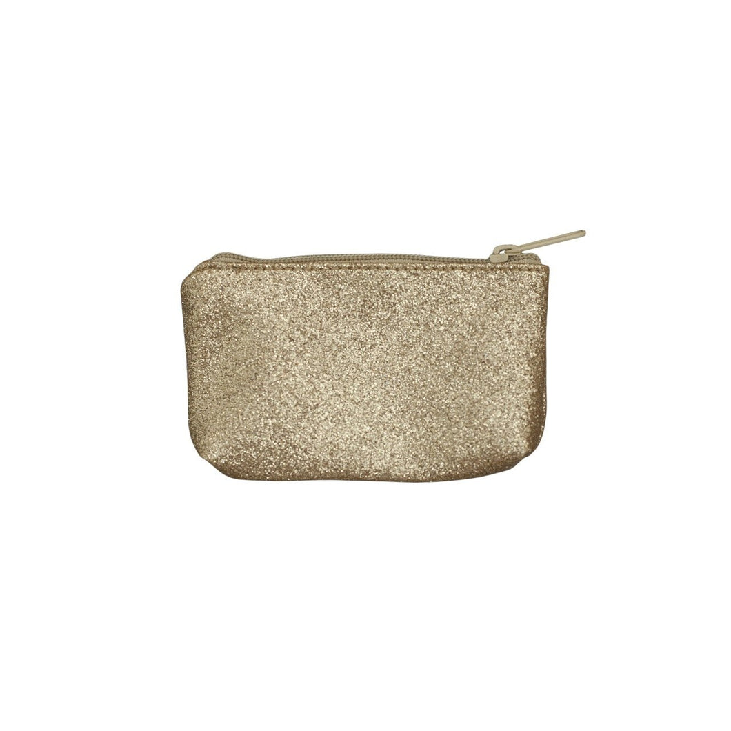 Gold Glitter Purse Holiday Christmas Tree Ornament Handbag 2.5